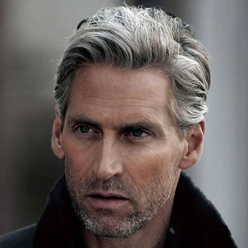 Frisuren Für Ältere Männer Mit Grauen Haaren
 Silber und Graue Haare Für Männer