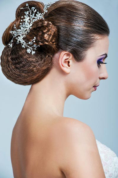 Frisuren Für Hochzeit
 Gekreppter Chignon