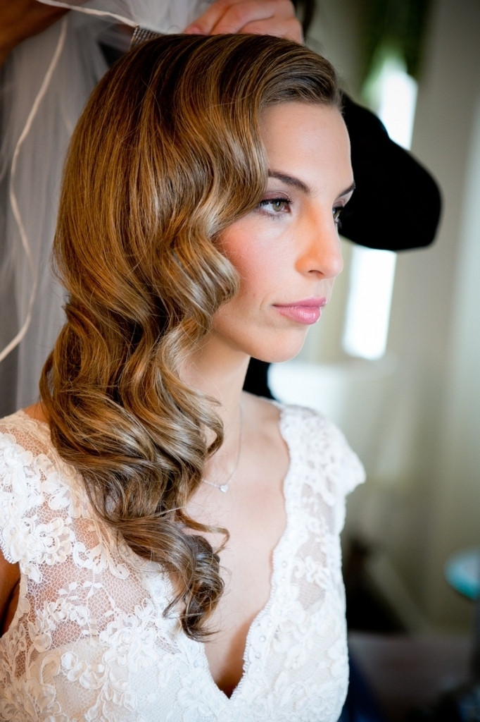 Frisuren Für Hochzeit
 Hochzeit Frisur Für Langes Lockiges Haar Nach Unten