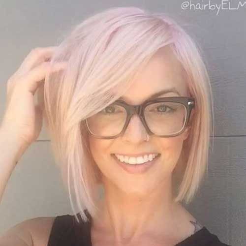 Frisuren Für Runde Gesichter Mit Brille
 Die besten 25 Kurzhaarfrisuren rundes gesicht mit brille