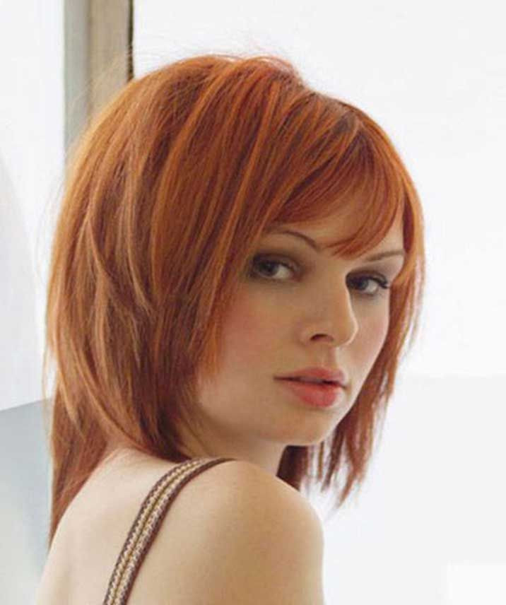 Frisuren Halblang
 Best 25 Haarschnitt rundes gesicht ideas on Pinterest