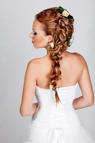 Frisuren Hochzeit
 Perfektes Flechtwerk zur Hochzeit