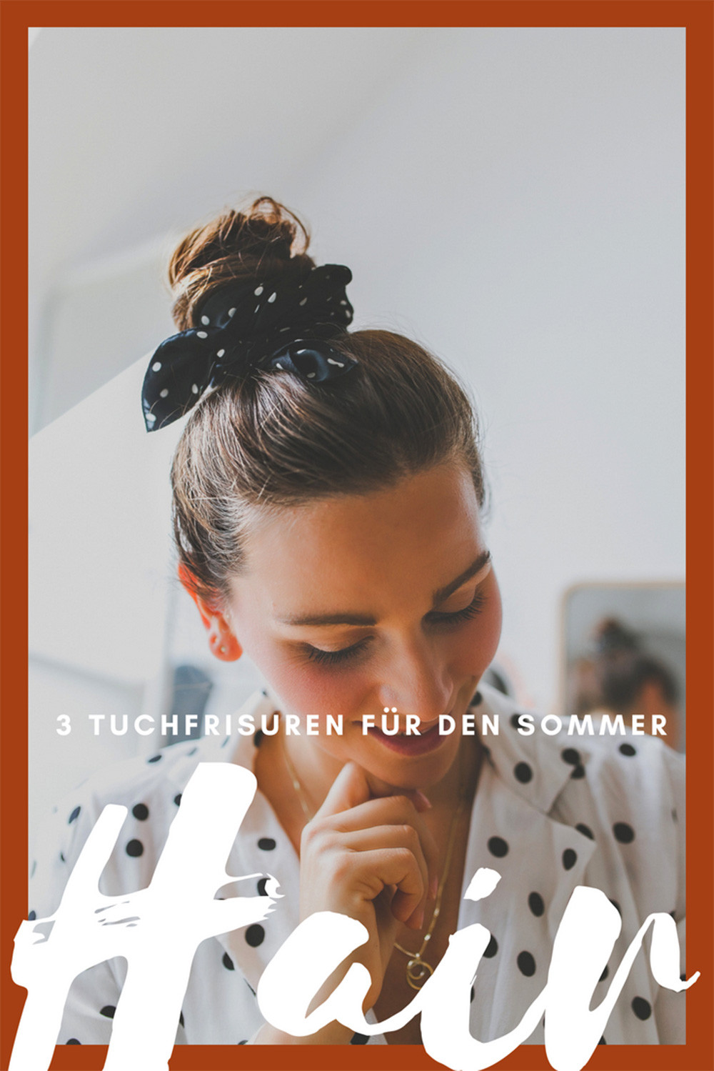 Frisuren Mit Tuch
 3 einfache Tuchfrisuren für mittellange Haare