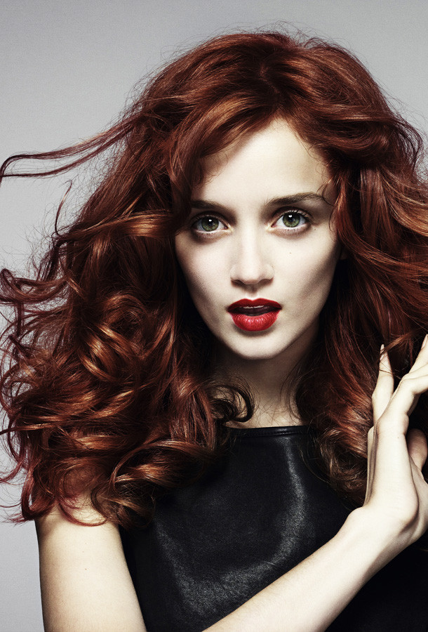 Frisuren Rote Haare Strähnchen
 Frisuren Trends für rote Haare 2015 Frühling & Sommer