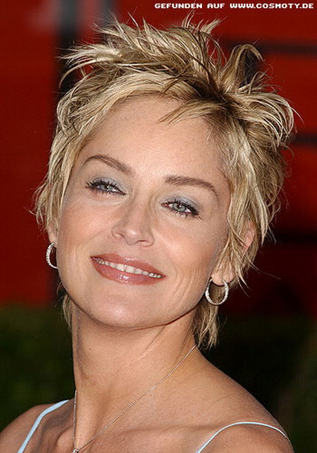 Frisuren Sharon Stone
 Kurzhaarfrisuren sharon stone