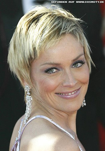 Frisuren Sharon Stone
 Frisuren Bilder Sharon Stone mit klassischen Stufen