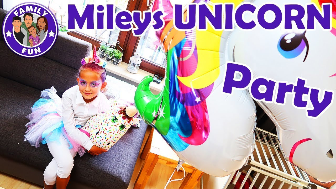 Fun Geschenke
 MILEYS EINHORN GEBURTSTAGSPARTY