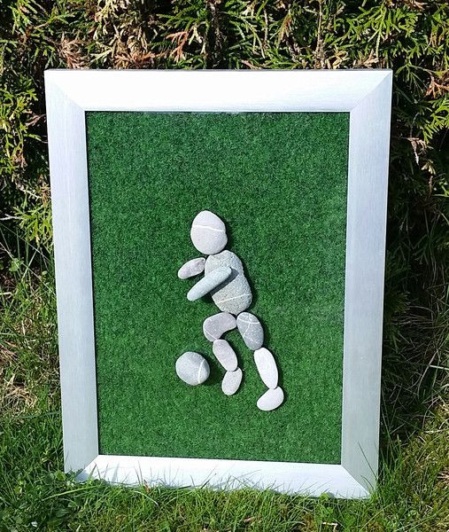 Fußball Geschenke Für Männer
 Geschenke für Männer Kieselsteinbild "Fußball" ein