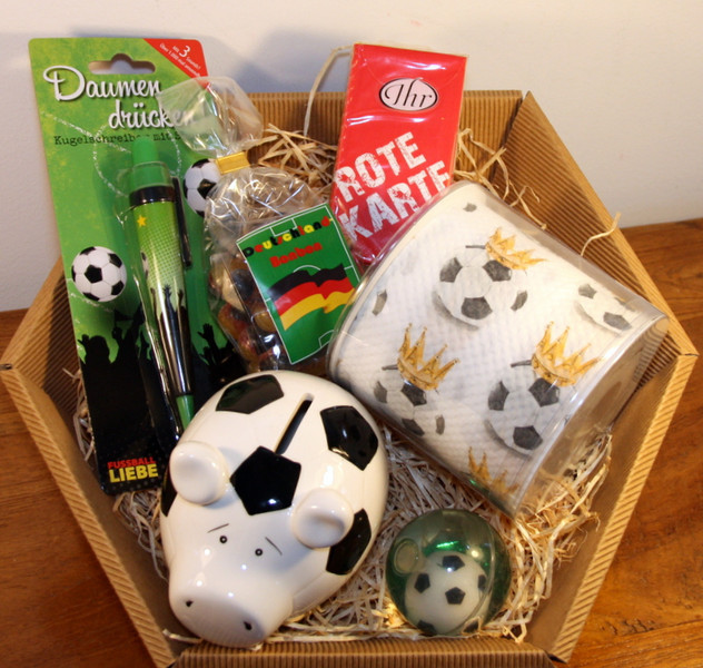 Fußball Geschenke Für Männer
 Geschenke für Männer Geschenkkorb mit Fussball Fan