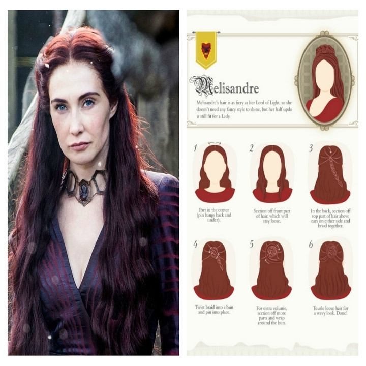 Game Of Thrones Frisuren
 Frisuren inspiriert durch Game of Thrones