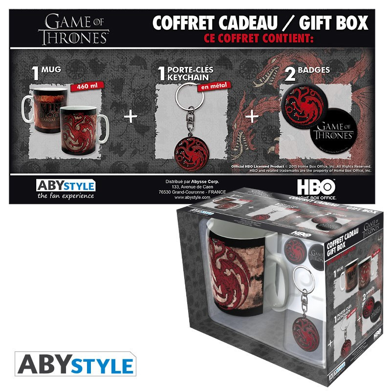 Game Of Thrones Geschenke
 Manga Mafia Game of Thrones Targaryen Geschenke Box