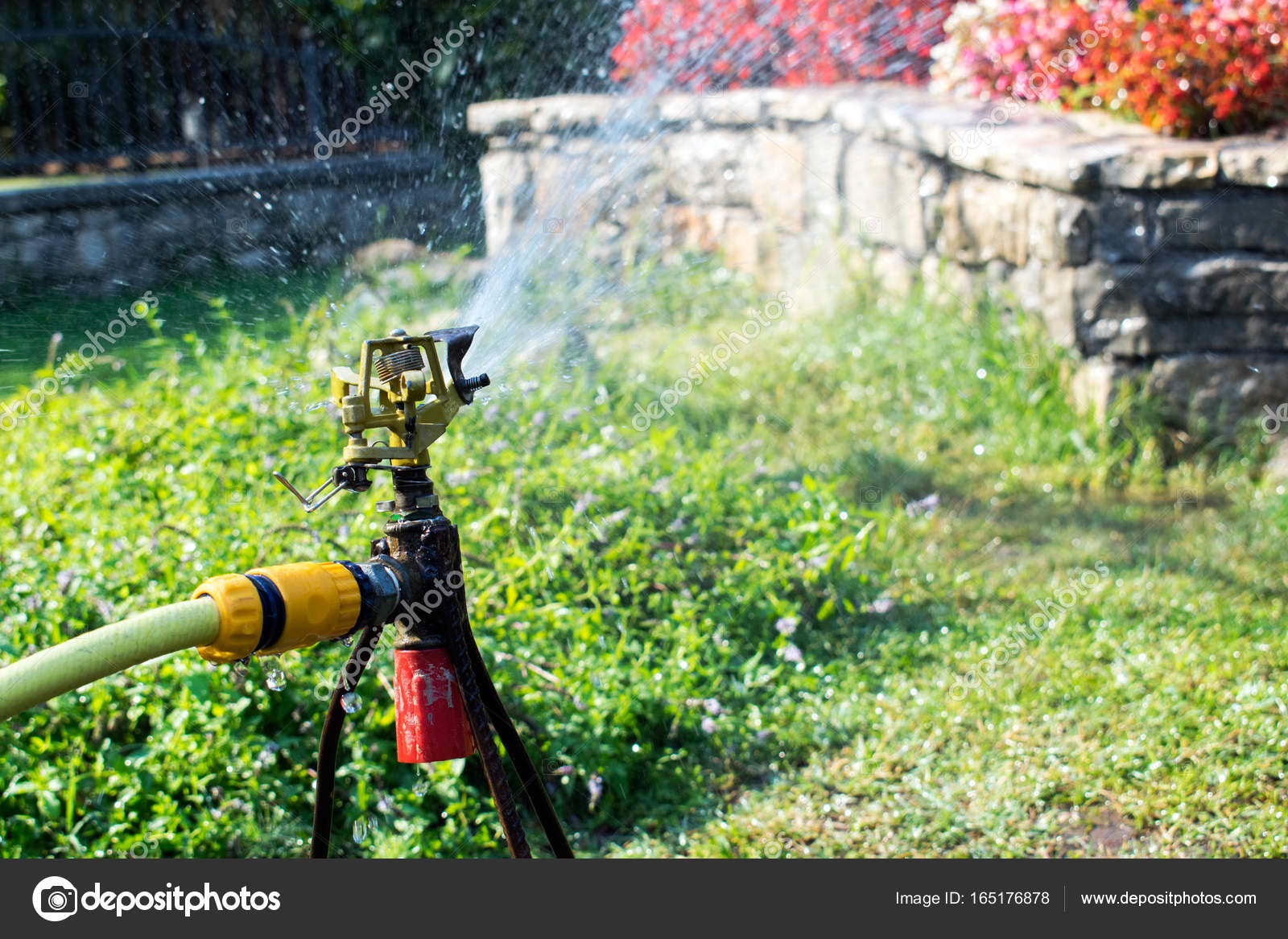 Garten Bewässerungssystem
 Garten Bewässerungssystem Bewässerung Rasen Bewässerung