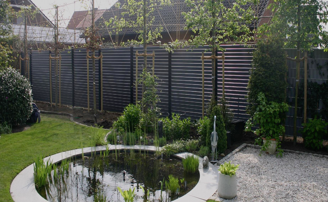 Garten Sichtschutz
 Garten Sichtschutzzaun Sichtschutz WPC