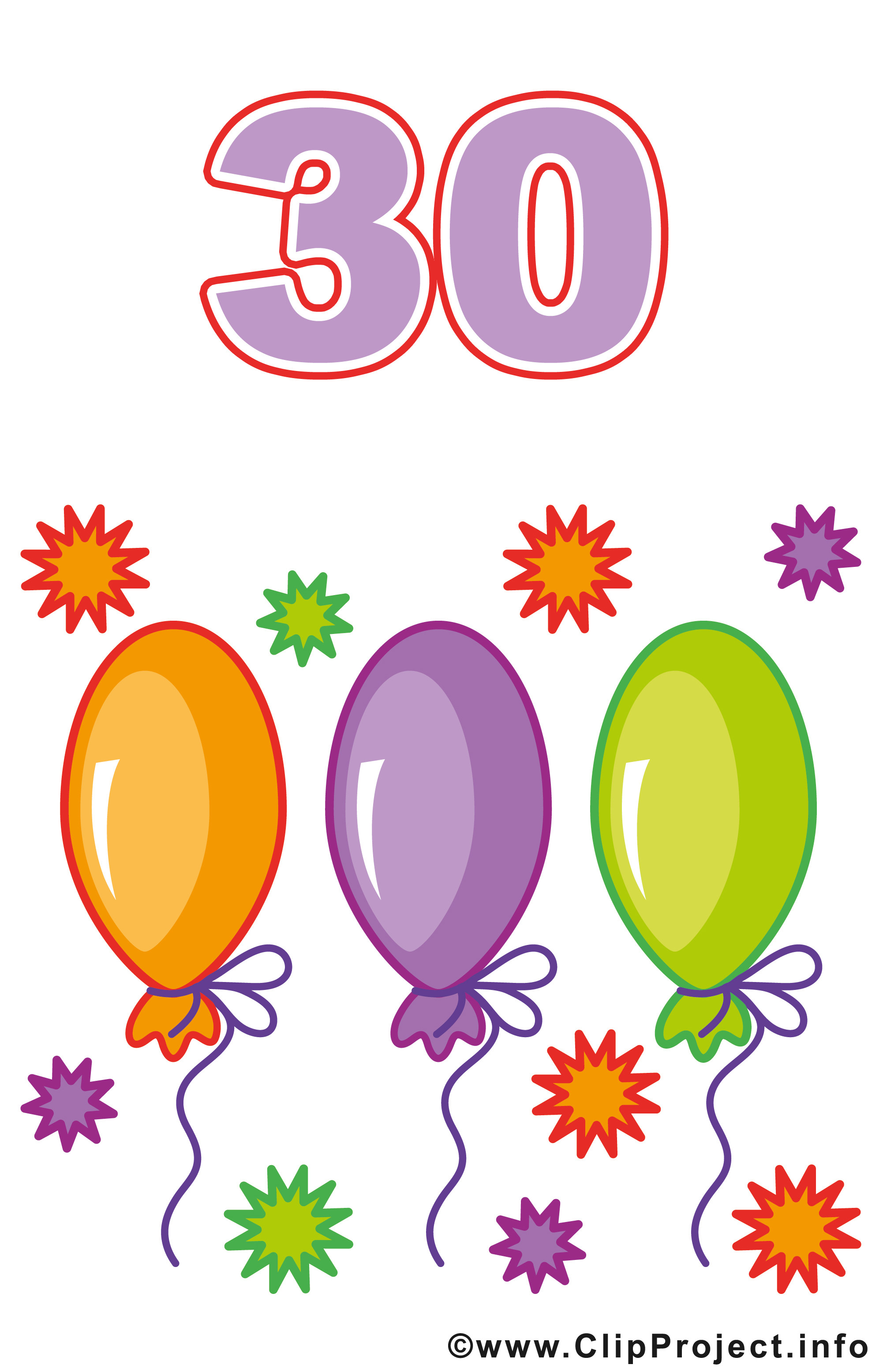 Geburtstagsbilder 30
 30 Geburtstag Bilder Clipart