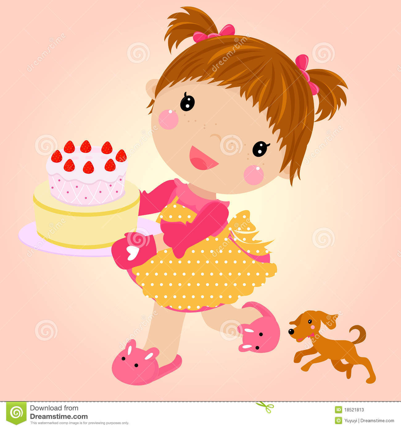 Geburtstagsbilder Mädchen
 Kleines Mädchen Mit Kuchen Geburtstag Feiernd Stockfotos