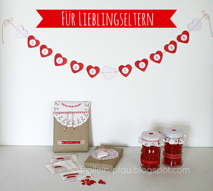 Geburtstagsgeschenk Für Mama Diy
 Frollein Pfau DIY Ideen für Lieblingseltern