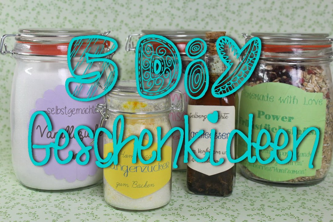 Geburtstagsgeschenke Für Mama Selber Machen
 5 DIY Geschenkideen Geschenke zu Weihnachten zum