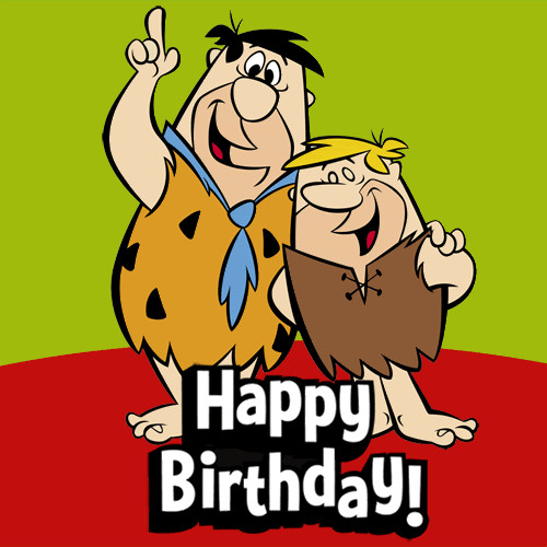 Geburtstagsglückwünsche Gif
 Fred and Barney Happy Birthday