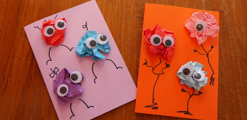 Geburtstagskarten Für Kinder
 Origami für Grobmotoriker Geburtstagskarten mit Kindern