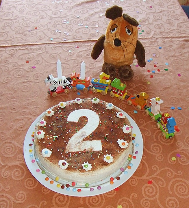 Geburtstagskuchen 2 Jahre
 7 Jahres Torte von Eisibär