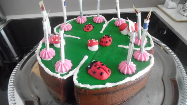 Geburtstagskuchen 4 Jahre
 Schoko Geburtstagskuchen Rezept mit Bild kochbar