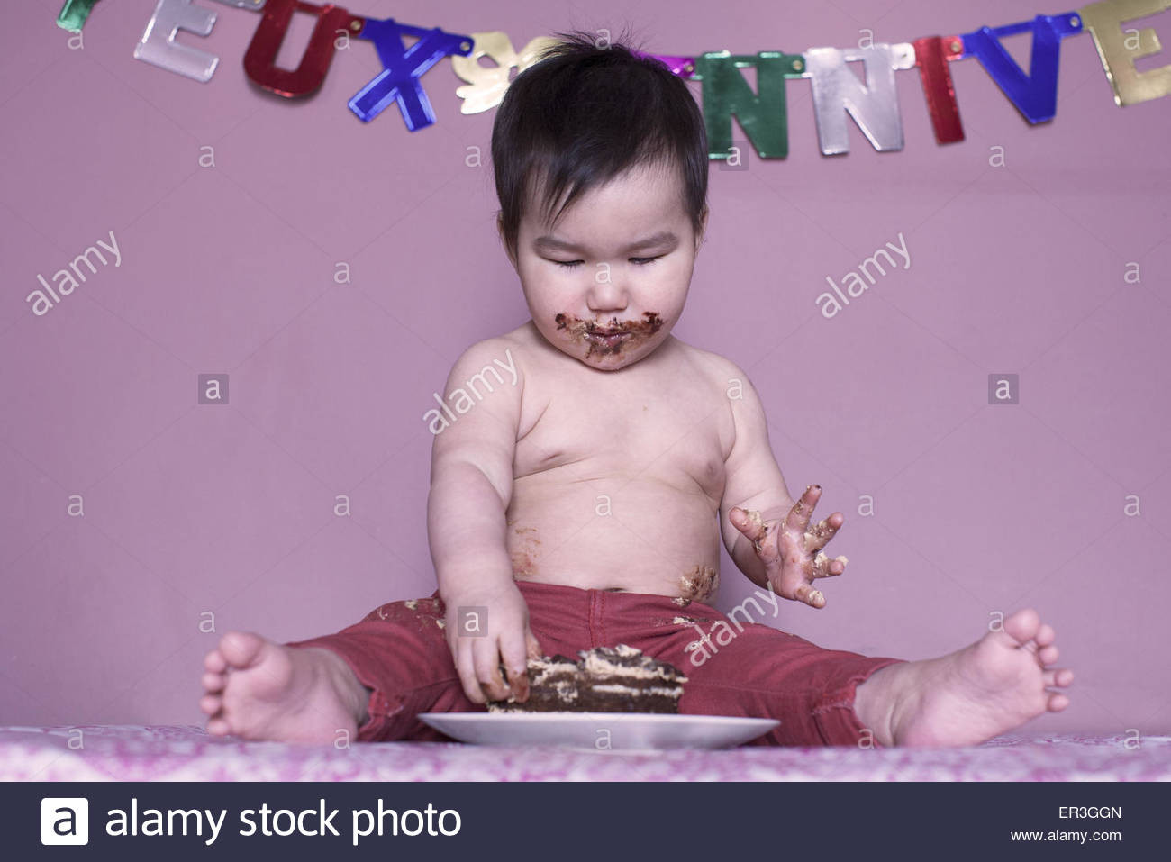 Geburtstagskuchen Baby
 Baby Geburtstagskuchen Essen Stockfoto Bild Alamy