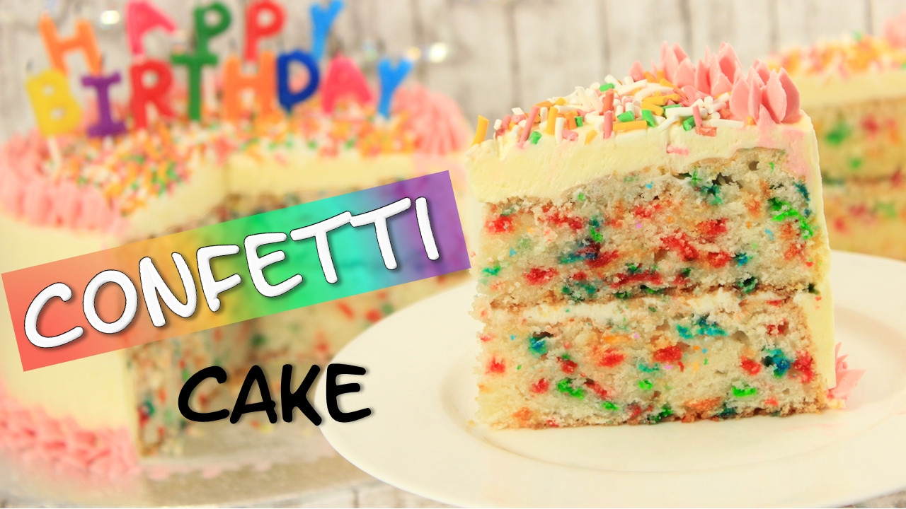 Geburtstagskuchen
 Confetti cake Confetti cake Funfetti cake