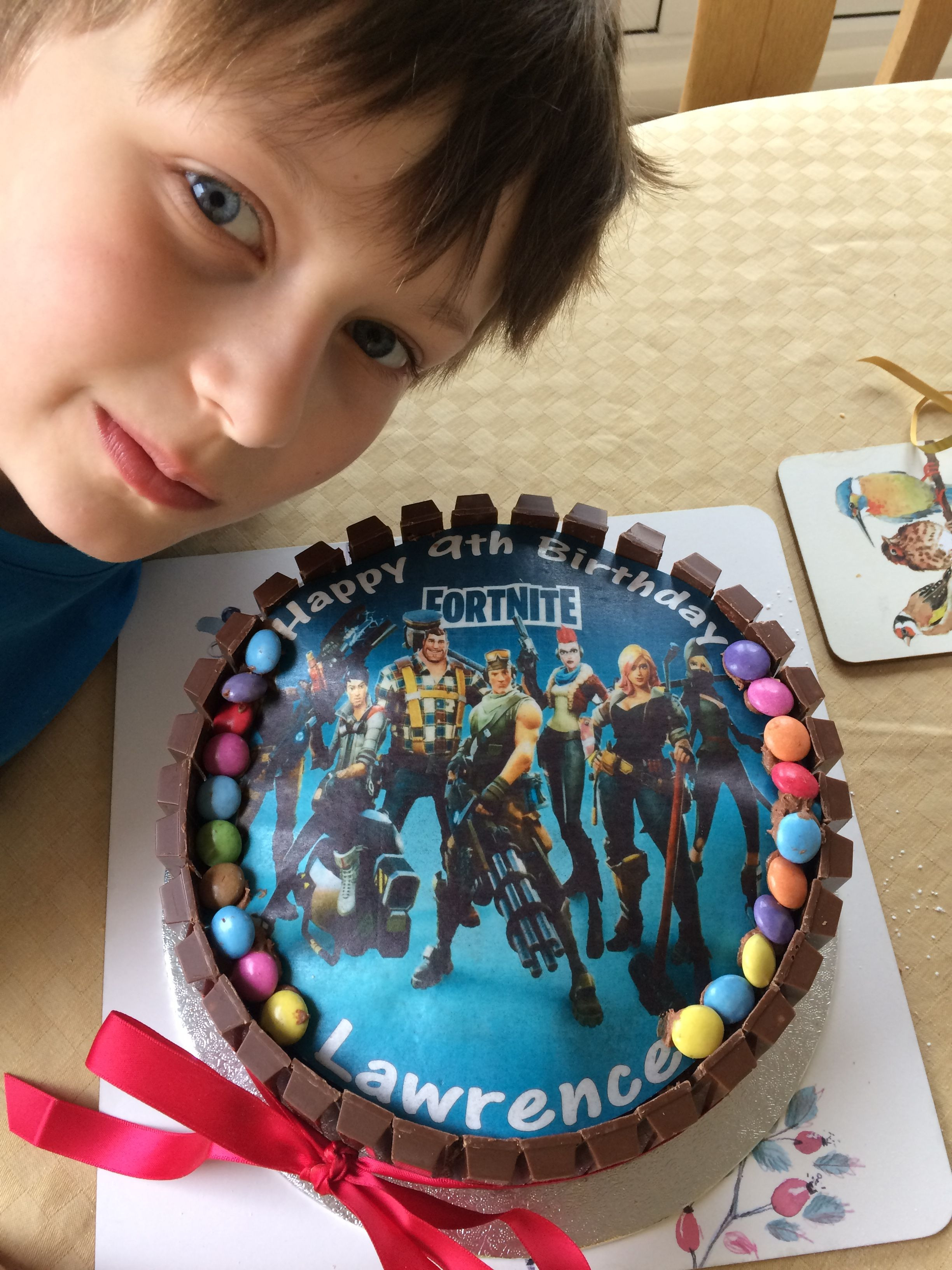 Geburtstagskuchen Fortnite
 Fortnite Birthday cake