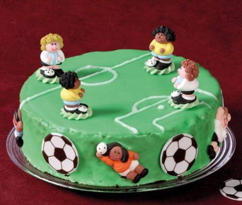 Geburtstagskuchen Fußball
 Rezepte für Kinder Kuchen und Torten Fußball Kuchen backen