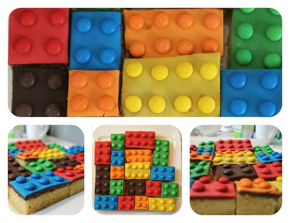 Geburtstagskuchen Kindergarten
 Lego Kuchen essen