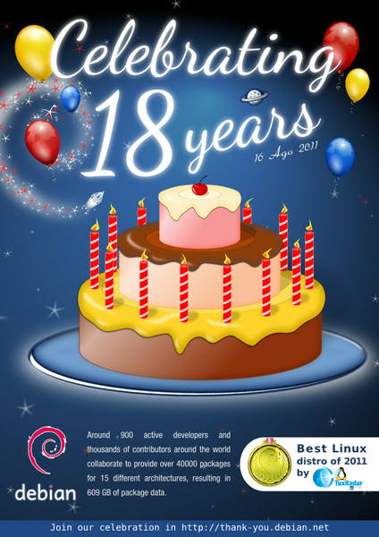 Geburtstagssprüche Zum 18Ten
 Alles Gute zum 18ten Geburtstag Debian – exdc