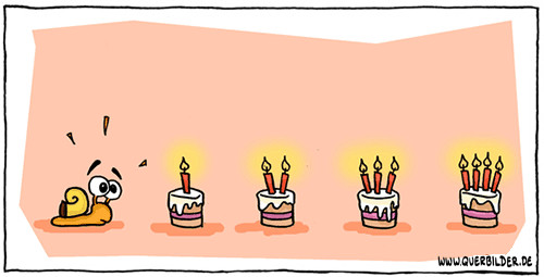 Geburtstagstorte Lustig
 Schnecken Geburtstag