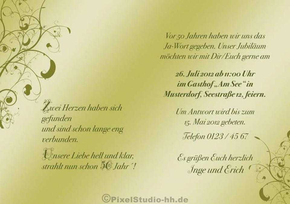 Gedicht Goldene Hochzeit
 17 Schön Gedicht Goldene Hochzeit Enkel Sammlungen