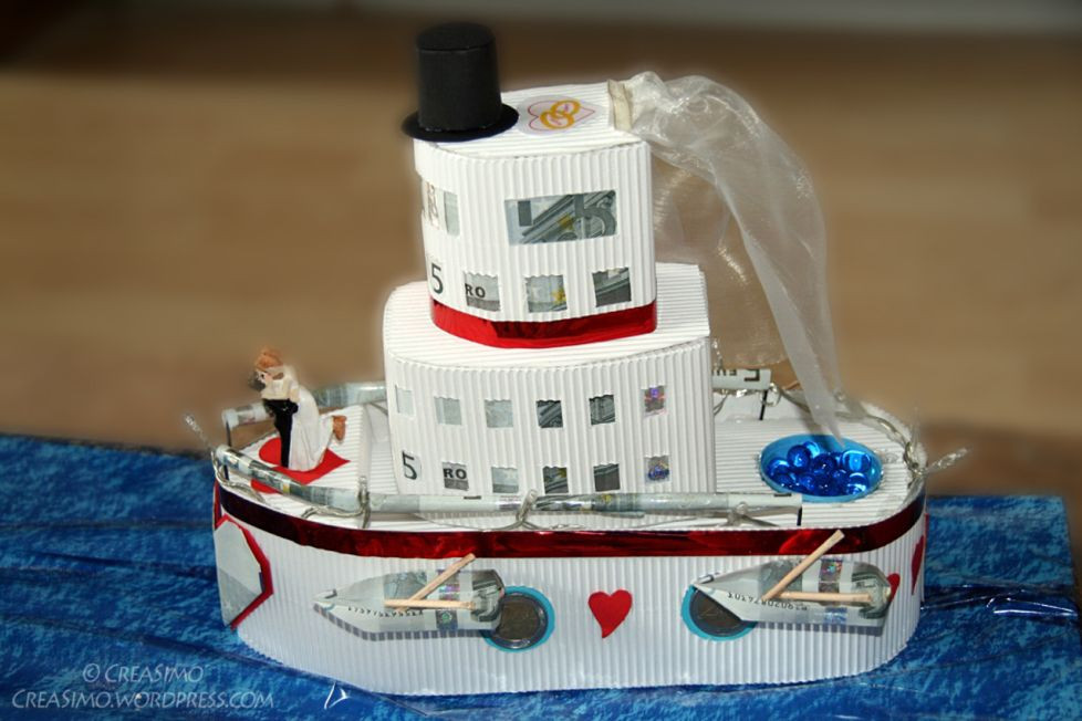 Geldgeschenk Schiff Hochzeit
 Kreuzfahrt ins Glück – oder Geldgeschenk zur Hochzeit