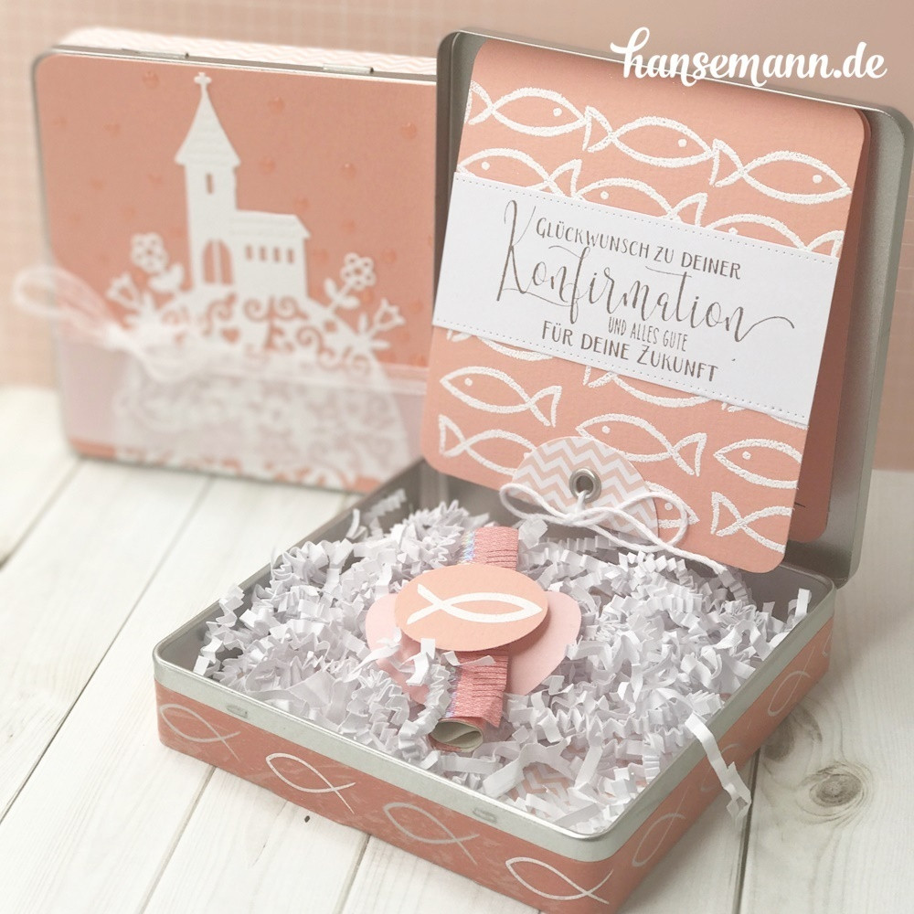 Geldgeschenkbox Hochzeit
 Idee Geldgeschenkbox zur Konfirmation Kommunion