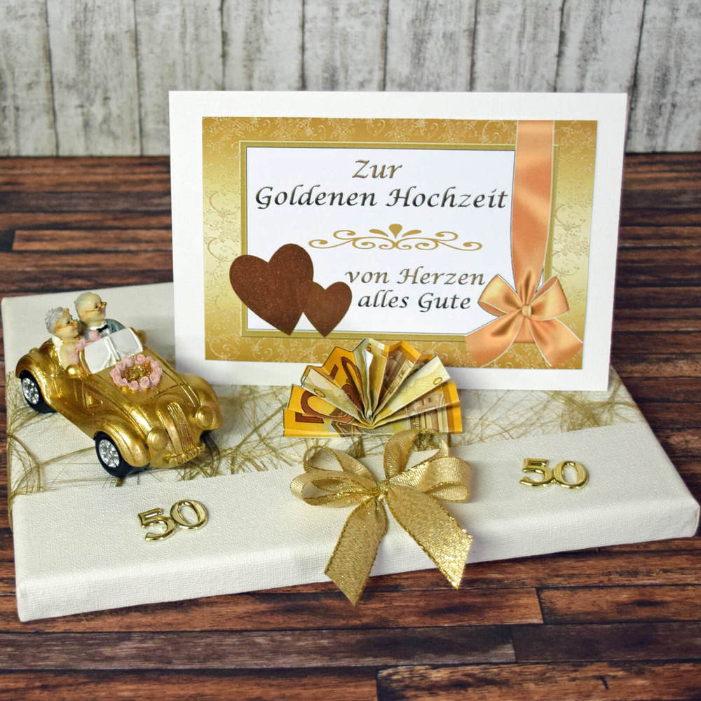 Geschenk Für Goldene Hochzeit
 GESCHENK GELDGESCHENK ZUR GOLDENEN HOCHZEIT GOLDENE