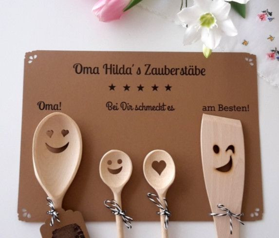 Geschenk Für Oma Diy
 Geschenkidee für Mama Geschenk für Oma 4 teilig DIY