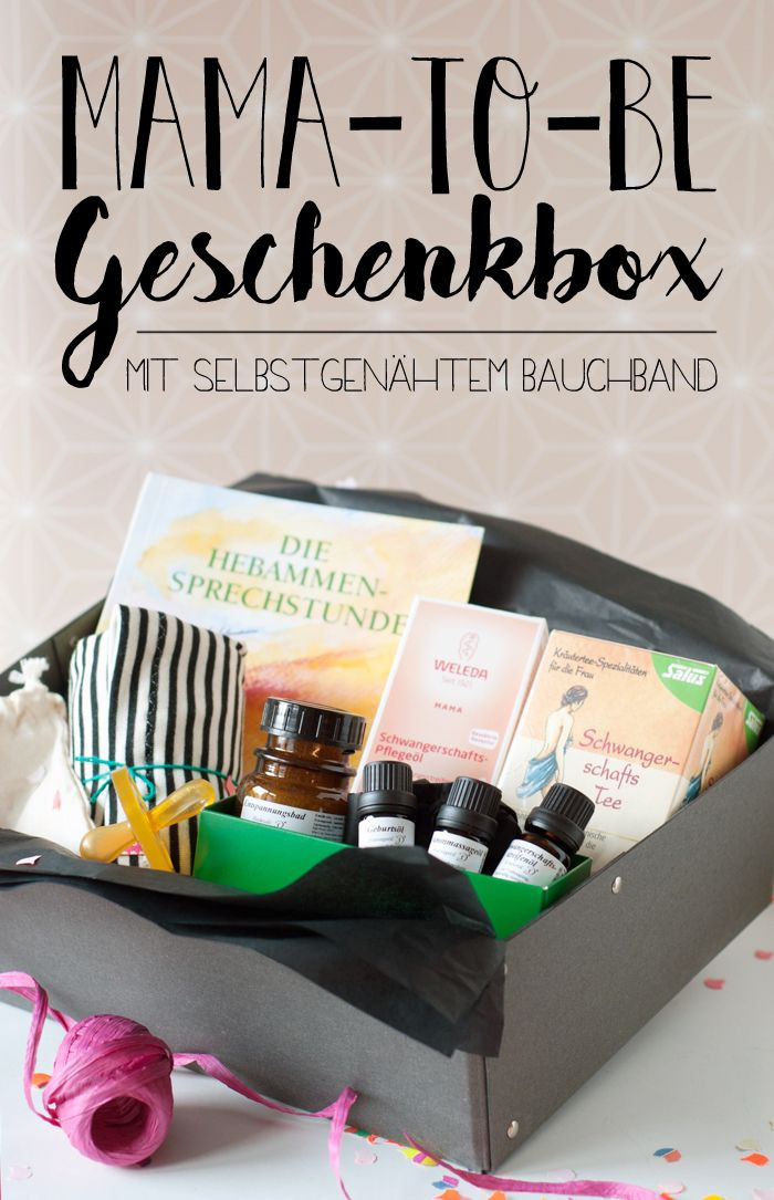 Geschenk Mama Diy
 Mama to Be Geschenk und DIY Bauchband Geschenke