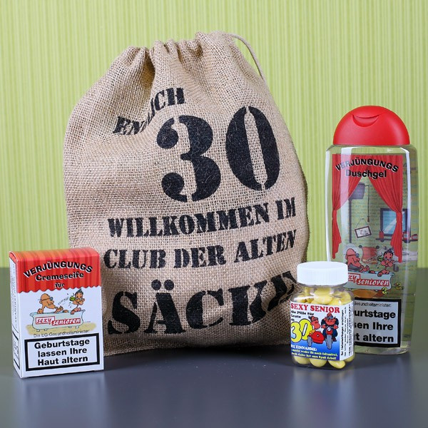 Geschenke 30. Geburtstag Mann
 Geschenkset zum 30 Geburtstag