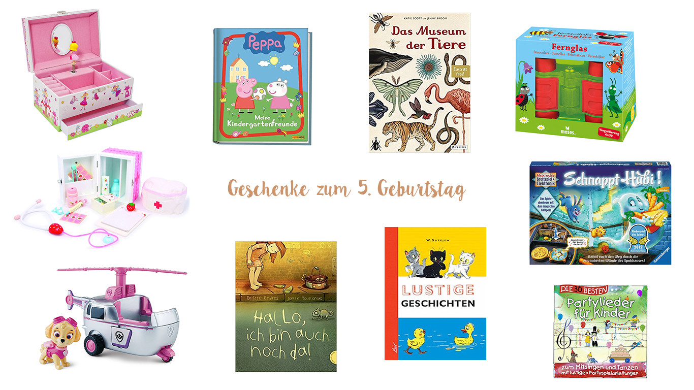 Geschenke 5 Euro
 Geschenke Guide zum 5 Geburtstag unter 50 Euro