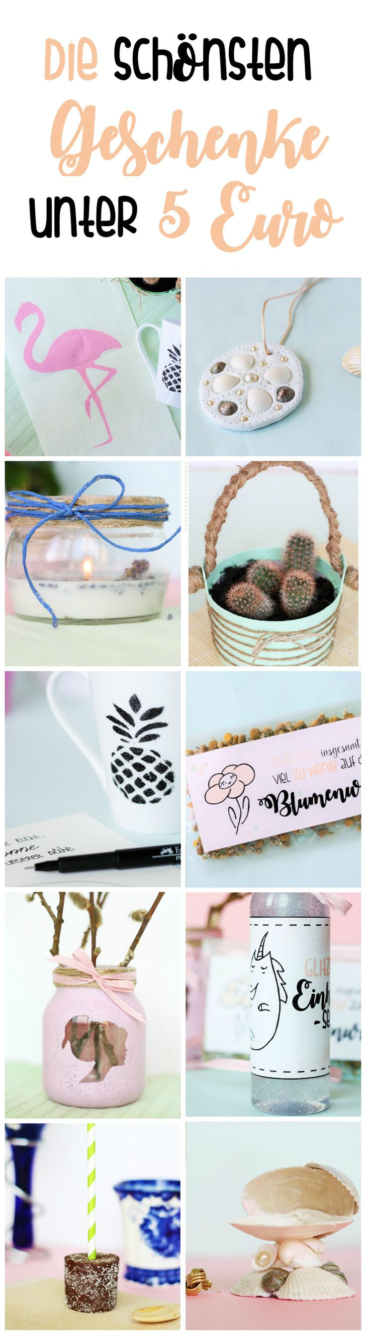 Geschenke 5 Euro
 57 besten Some Joys DIY Projekte Bilder auf Pinterest