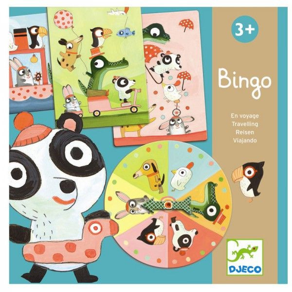 Geschenke Ab 3 Jahren
 Djeco Spiel Bingo auf Reisen ein toll aufgelegter