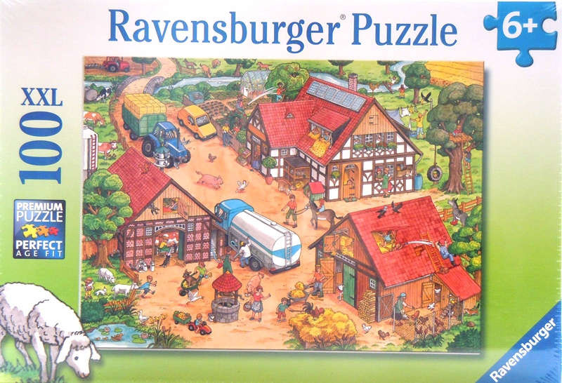 Geschenke Auspacken Spiel
 Ravensburger PuzzleRavensburger Puzzle Lustiger Bauernhof