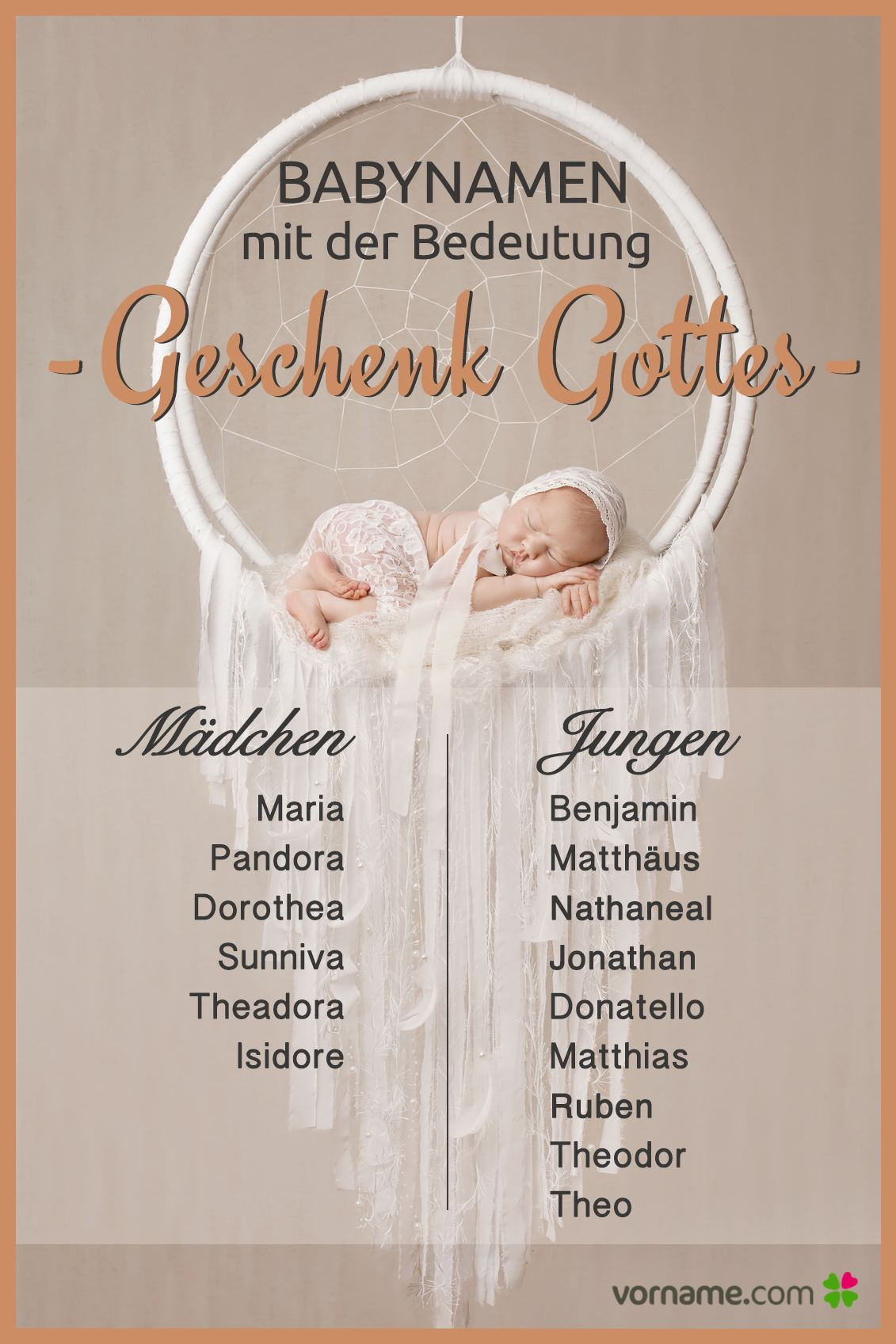 Geschenke Bedeutung
 Himmlisch Babynamen mit der Bedeutung Geschenk Gottes