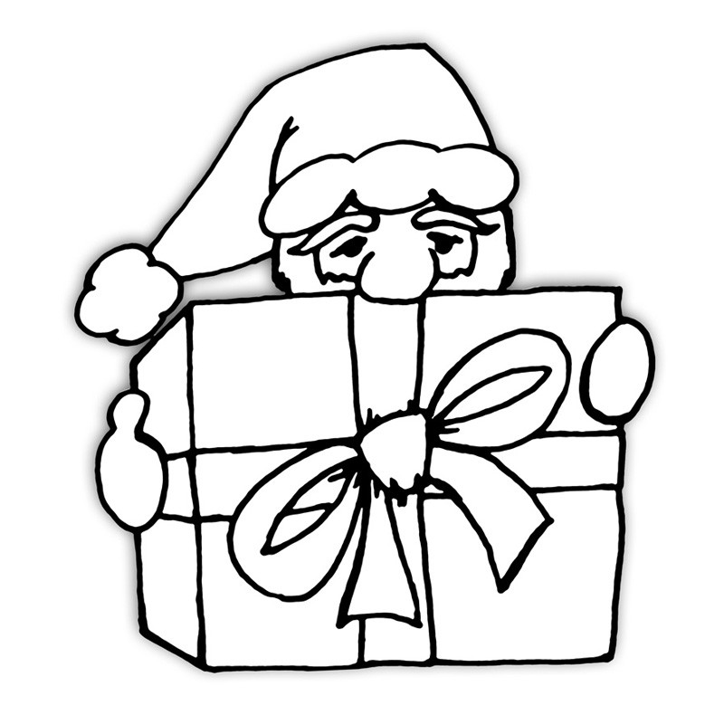 Geschenke Clipart Schwarz Weiß
 nikolaus