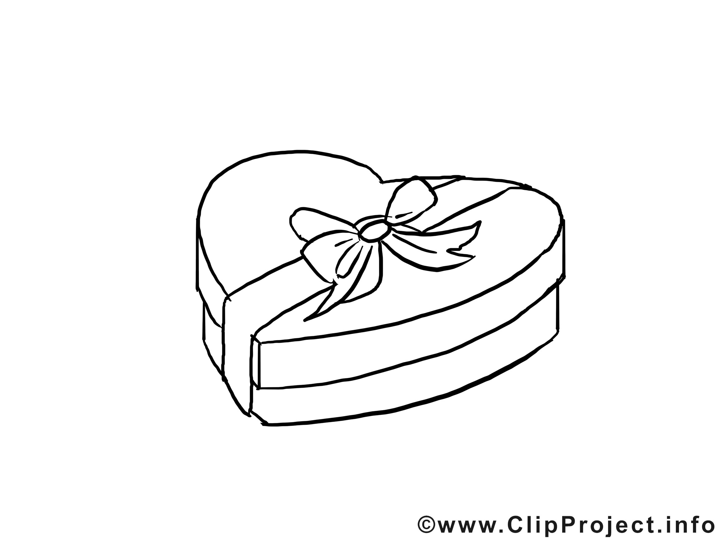 Geschenke Clipart Schwarz Weiß
 Geschenk Herz Valentinstag Bilder zum Ausmalen