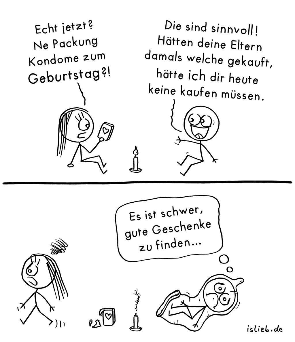 Geschenke Comic
 Geschenke geburtstag islieb Is lieb