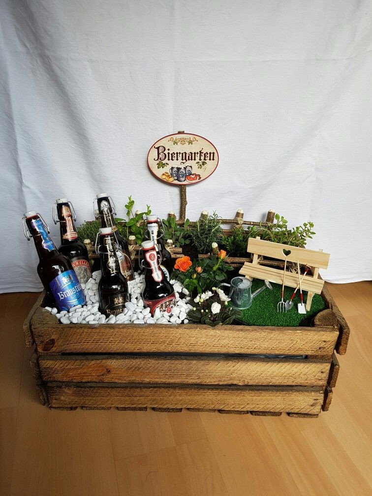 Geschenke Einpacken Lustige Ideen
 Biergarten Geschenk Basteln