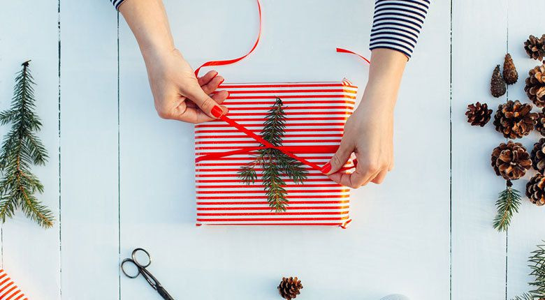 Geschenke Einpacken Tipps
 Anleitung Geschenke verpacken mit kreativem Material