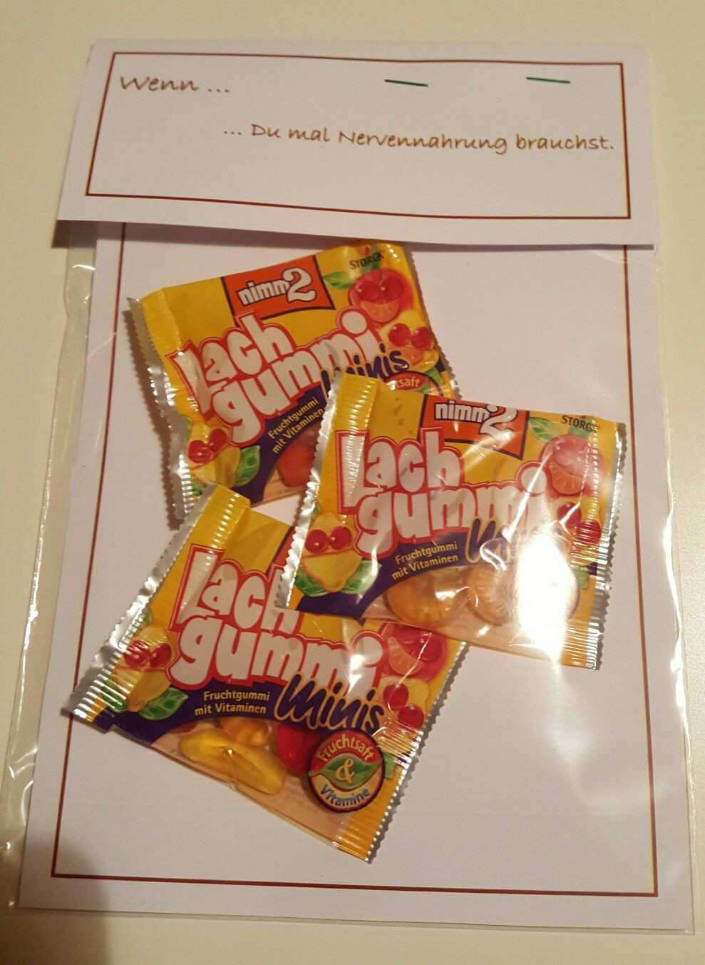 Geschenke Freund
 Wenn Box zum lachen brauchst Wenn Ideen